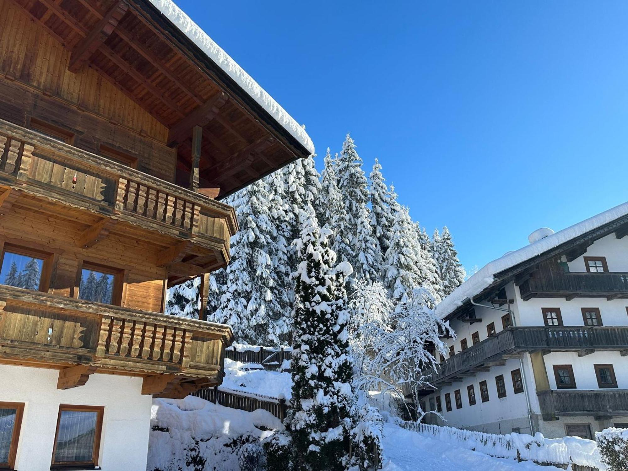 Haus Luxer Leilighet Auffach Eksteriør bilde