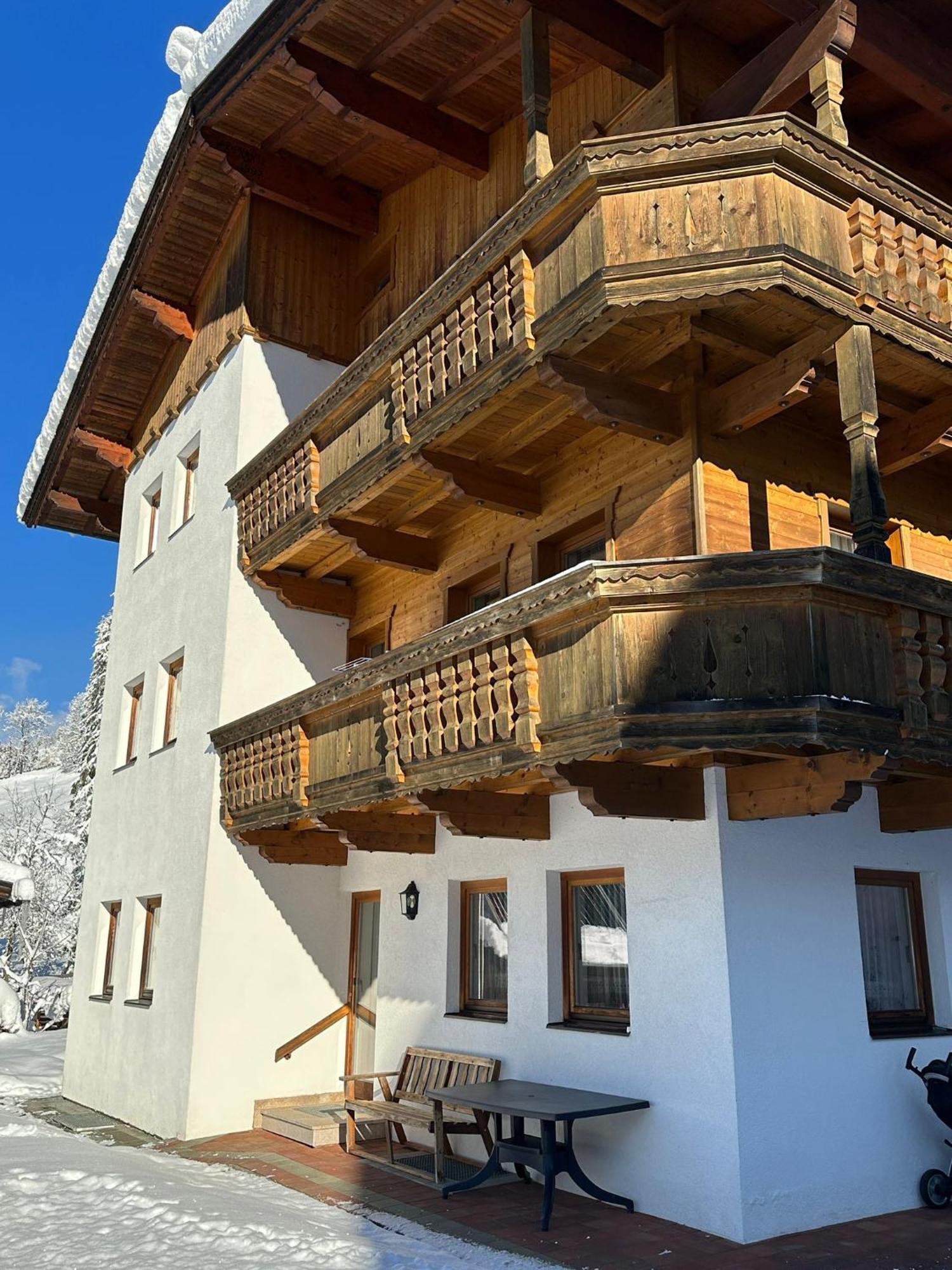 Haus Luxer Leilighet Auffach Eksteriør bilde